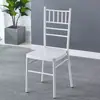 Cadeira de seção de bambu branca cadeira estilo americano preta cadeira de casamento dourada cadeira de gramado ao ar livre cadeira com grão de madeira adereços de ferro