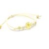 Especimen de Flor Seca Pulsera de Flor Eterna Regalo para Pareja Mejor Amigo Joyería Mismo Estilo TikTok Popular en Japón, Corea del Sur, Europa y América
