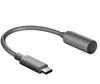 Cable Adaptador Cruzado Tipo C Macho a CC Hembra Estilo Amazon Cable de Alimentación Mini Cable de Conversión 20cm 30cm