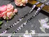 Encaje Glicina Iris Accesorios Bordado Pesado Bordado Manga Cuello Dinastía Han Borde de Cortina de Organza DIY