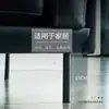 Pés de Metal para Sofá Pés de Suporte para Rack de TV Pés de Armário de Banheiro Pés do Meio Pés de Mesa de Centro Pés de Mesa Pés de Móveis de Mesa de Cabeceira Pretos
