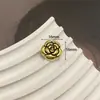 Acessórios de liga de rosa estilo retrô pequenos e perfumados DIY capa de celular acessórios de cabelo sapatos com furo material de acessórios de flor camélia