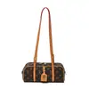 Bienes Físicos Transfronterizos con Logo, Bolso Cruzado para Mujer, Bolso de Hombro, Bolso Casual Versátil para Mujer, Bolso de Hombro con Monograma, Bolso Baguette con Monograma