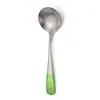 Colher de Celebridade da Internet de Titânio Puro para Casa Alta Aparência Padrão Flor de Gelo Colher de Sobremesa Talheres de Exterior Colher Multifuncional de Titânio