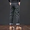 Ropa Popular para Hombre / Otoño-Invierno 2026 Nuevos Pantalones Casuales para Hombre, Estilo Ligero de Negocios, Forrados de Polar, Engrosados, Pantalones de Pierna Recta para Hombre