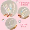 Diadema para la frente estilo Océano para Niñas con Diadema de Dientes Diadema de Sirena para Niños Lavar la Cara Antideslizante No Daña el Cabello Pinzas para Cabello Rebelde Accesorios para el Cabello