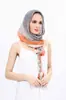 Amazon Transfronterizo Bolso de Mano Hecho a Mano Turban Primavera y Verano Protección Solar Chal Plegado Protección para el Cuello Bufanda de Seda de Doble Propósito