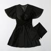 Versão coreana de maiô plus size feminino conservador saia dividido canto plano barriga slim peito pequeno aço reunido atacado roupa de banho
