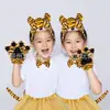 Accesorios de Disfraz de Rendimiento Animal Diadema de Animales de Dibujos Animados Diadema Estéreo Diadema Halloween Traje de Tigre