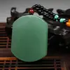 Natural Dongling jade nada marca pingente atacado pão verde marca masculino e feminino gota de água jade pingente fornecimento ao vivo