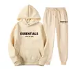 Conjunto de Sudadera con Capucha para Hombre y Mujer Otoño e Invierno 230g Peso Pesado Estampado de Letras