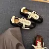 Zapatos deportivos casuales nuevos y transpirables de ballet para primavera y otoño, zapatos para mujer que aumentan la altura 2026, zapatillas de entrenamiento alemanas con cordones y bloques de color