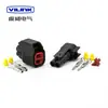 Conector de 2 pines DJ7023C-1.5-11/21 adecuado para conector del arnés de cableado del inyector de combustible de Chevrolet