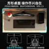 Escritorio, dormitorio, escritorio para juegos, escritorio de estudio, escritorio para escribir, escritorio de computadora con orificios para gestión de cables, superficie de trabajo ampliada y estructura reforzada
