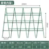 Enrejado para Plantar Pepino en Jardín Exterior, Enrejado para Frijol, Poste de Soporte para Plantas Trepadoras, Tubo de Acero Recubierto de Plástico, Enrejado para Plantas de Enredadera en Azotea