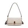 Bolsa Feminina Trançada Transversal para Axila 2026 Bolsa de Mão de Luxo Moda Bolsa Baguete Vintage Bolsa de Ombro Único Transversal Bolsa Sela