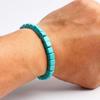 Pulseiras de Turquesa Natural para Homens e Mulheres, Conjuntos de Pulseiras para Casais e Melhores Amigos, Best-Sellers Transfronteiriços da Amazon, Aliexpress Europeu e Americano