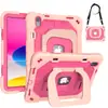 Funda protectora para iPad para ventas transfronterizas, adecuada para iPad de 10ª generación 2022 y iPad de 11ª generación, protección de silicona anticaídas