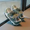 Zapatos de papá estilo retro para niños, zapatillas deportivas para exteriores para niños, nuevo modelo de otoño 2026, zapatillas casuales transpirables versátiles para niñas