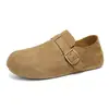 Sandálias Birkenstock masculinas estilo retrô para primavera e outono, novos modelos, sapatos casuais slip-on para atividades ao ar livre para jovens, atacado