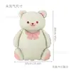 Nuevo Globo de Película de Aluminio de Oso Sentado Abrazando Pastel Estéreo 3D Oso Lámina de Aluminio Decoración de Cumpleaños Globo Diseño de Fiesta Venta al por Mayor