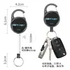 Chaveiro com Fivela Retrátil Crachá Resistente ao Uso Externo Corda de Puxar Fácil Fivela de Puxar Fácil Suprimentos de Pesca Acessórios de Pesca