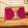 Calendário de Borlas Estilo Chinês Ano do Carneiro 2027 Personalização Logo Corporativo Ornamento de Mesa de Alto Valor Calendário Mensal Criativo