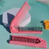 Pente Dobrável de Plástico, Compacto e Portátil, Ideal para Viagem, Especialmente Projetado para Meninas Jovens, Pente Massageador de Dupla Finalidade, Fornecimento Direto da Fábrica, Cuidados com os Cabelos