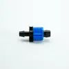 Conector de Tubería de Riego por Goteo Material Nuevo 16mm Tuerca de Bloqueo Codo de Bloqueo Directo Tapón de Tres Vías Accesorios de Riego por Goteo