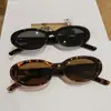 Gafas de Sol Pequeñas de Nuevo Estilo para Mujer, Gafas de Sol Ovaladas Retro de Moda, Gafas de Sol Ojo de Gato Estilo Callejero Europeo y Americano para Mujer