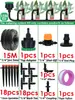 Sistema de Riego por Goteo de Ocho Agujeros para Bricolaje Kit de Riego por Goteo Herramienta de Riego para Jardín y Patio Riego Automático para Flores