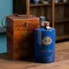 Jingdezhen 1.5L3 Jin Jarra de Vinho Cerâmica Jarra de Vinho Garrafa de Vinho Vazia Casa Adega Tampa de Vedação de Polímero Trava de Código