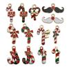 140 Desenhos animados Óleo Gota Liga Santa Elk Árvore Floco de Neve DIY Brincos Pulseira Pingente Jóias Acessórios