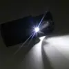 Lámpara LED 45x21mm lupa de identificación óptica HD 45 veces con etiqueta anti-falsificación de diamante para joyería antigua extraíble