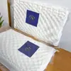 Evento de compra em grupo no atacado de travesseiro de látex estilo colina, fabricante de núcleo de travesseiro de látex, travesseiro de látex com suporte para pescoço massageador, serviço de entrega de presentes