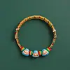 Festival del Bote del Dragón cuerda de mano colorida tejida a mano pulsera zongzi para adultos niños bebé Fulu Ankang pulsera de la suerte