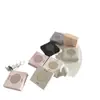 Sombra de ojos Mini caja seda de hielo sin costuras chica alta elástica cómoda piel yoga bi algodón puro color sólido lencería para mujer