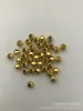 Accesorios para Joyería DIY Cuentas Redondas de Hierro Brillantes Cuentas Sueltas Cuentas para Joyería Venta al por Mayor 100 Piezas/Paquete/ Suministro Directo del Fabricante Joyería
