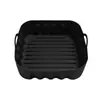 Tapete Popular para Air Fryer Transfronteiriço, Tapete Espessado de Silicone de Grau Alimentício para Uso Doméstico, Assadeira para Air Fryer