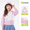 [Colección de Protección Solar] Chaqueta Ligera de Protección Solar Dudu para Bebés, Niños y Niñas - Camisa de Verano para Aire Acondicionado
