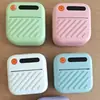 Impresora portátil transfronteriza mini de corrección de errores, inalámbrica, conectable a teléfonos móviles, máquina pequeña para el hogar de etiquetas fotográficas autoadhesivas