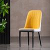 Silla Nórdica para Influencer Respaldo Silla para el Hogar Silla de Comedor para Restaurante Silla de Ocio de Lujo Ligero Silla para Oficina de Ventas Escritorio de Reuniones Silla de Cuero