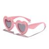 Estilo Ins Nova Moda Óculos de Sol Infantis Amor Moderno Retrô Anti-UV400