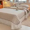 Juego de tres piezas de cubierta de cama de algodón puro, sábana de cama acolchada de una pieza totalmente de algodón, cubierta de tatami kang, antideslizante, nuevo modelo 2026, apto para todas las estaciones