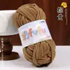Ovillo de hilo de hielo fino, terciopelo dorado, muñecas tejidas a mano, suéteres DIY, pantuflas de ganchillo, cojines, bufandas de punto, ovillo de hilo suave
