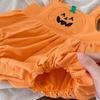 Ropa de Bebé para Verano de Halloween Mameluco Unisex para Bebé Mono de Calabaza 2026 Nuevo Estilo Traje para Gatear Envío Transfronterizo