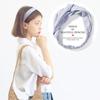 Banda elástica cruzada para el cabello de primavera y verano de Corea del Sur, banda de seda de gasa para el cabello para mujeres, accesorios para el cabello, tocados deportivos para lavarse la cara, venta al por mayor