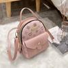 Mochila de flores 2023 saco de moda mochila feminina bolsa feminina fresca doce estudante mochila atacado