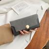 Venta al por mayor Spot Cartera para hombre 2024 Ranuras múltiples para tarjetas Portatarjetas 70% de descuento Bolso para identificación Bolso largo para mujer Cepillo antirrobo