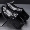 Zapatos formales de cuero para hombre, estilo británico, transpirables y versátiles, marca Dragonfly auténticos, zapatos derby de punta fina casual con suela gruesa